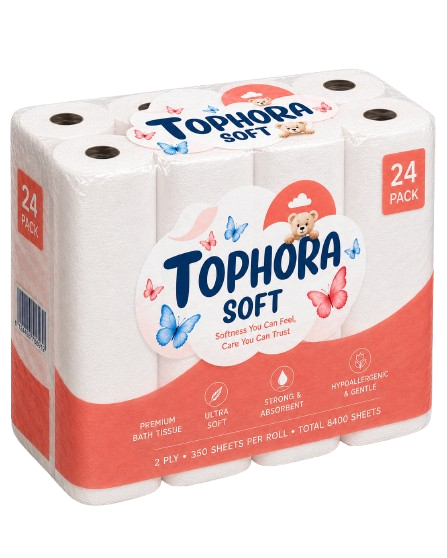 Tophora Soft 24-pack value tissue pack
