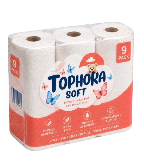 Tophora Soft 9-pack starter tissue pack
